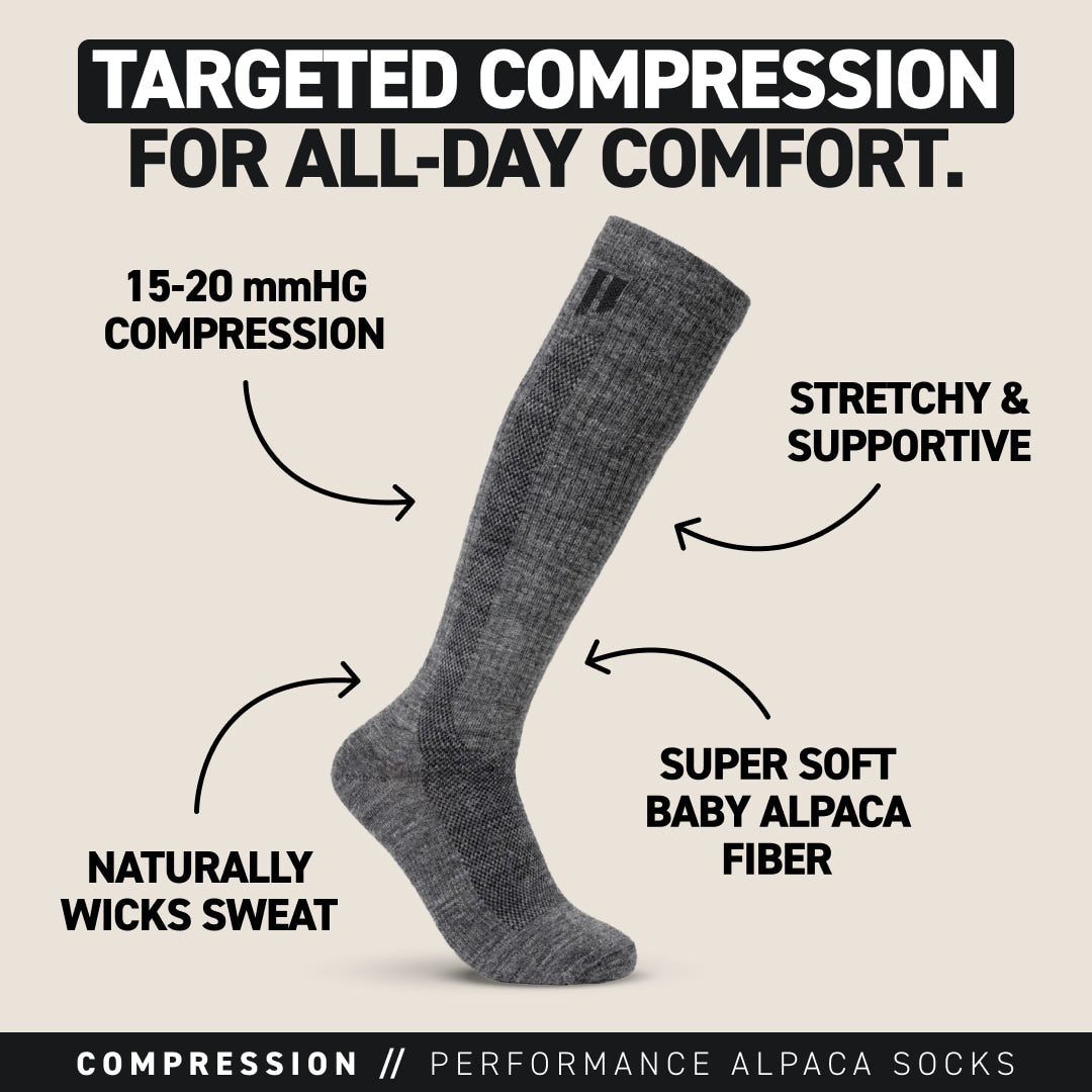 Sock Compression Texture Compression Socks – Hollow Socks